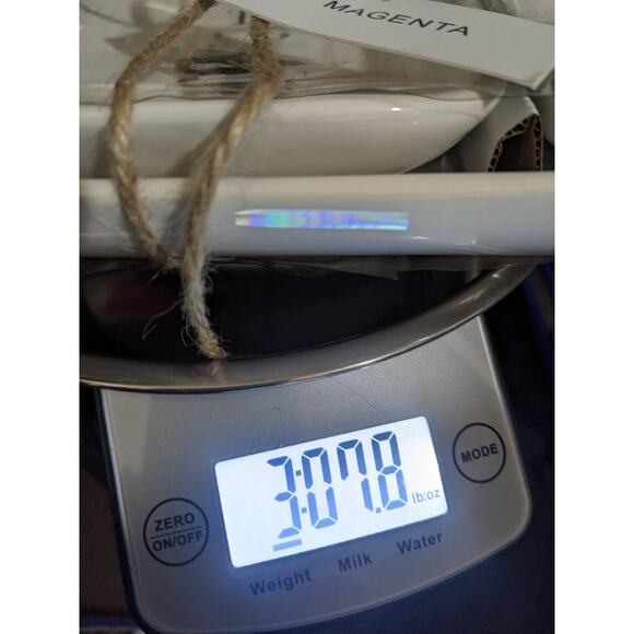 Rae Dunn Artisan Collection Magenta Set of 4 Desk Set Hold Sit Read Backpack New - Picture 8 of 8